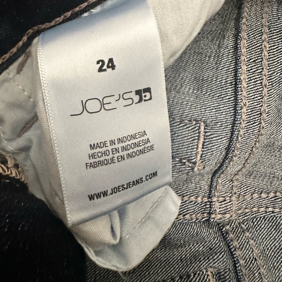 JOEโS Jeans High Rise Curvy Bootcut Denim Dark Wash Women Size 24 $189 MSRP - Picture 11 of 12